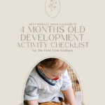 4 Months+ Infant Development Activity Checklist