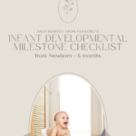 Infant Developmental Milestone Checklist 0-6months